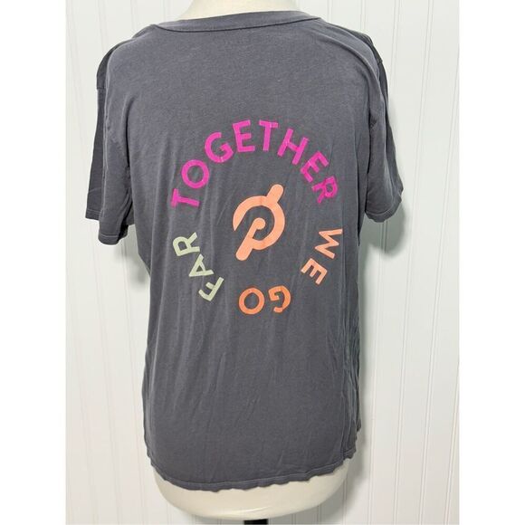 Peloton Women's Crew Neck‎ Together We Go Far Short Sleeve T-Shirt Size XL - Picture 5 of 11